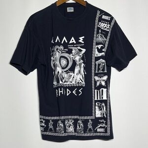 RHODE Navy Greek Mythology Tee